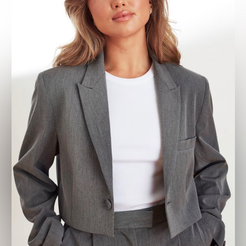 Djerf Avenue It Blazer - Grey